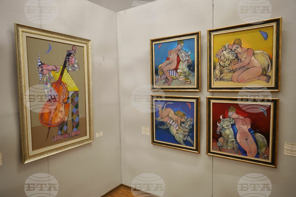 Бургас - Кръстю Тодоров-Кеца - годишнина - изложба