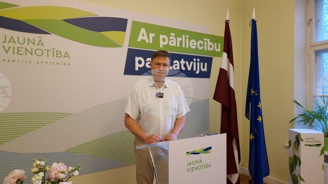 Латвия - избори за Европейски парламент - партия "Ново единство"