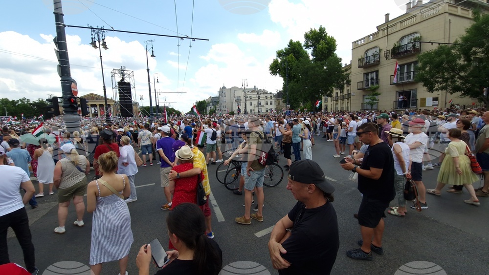 Унгария - ТИСА - предизборен митинг