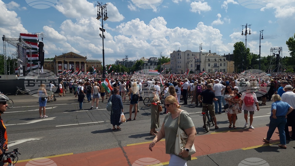 Унгария - ТИСА - предизборен митинг