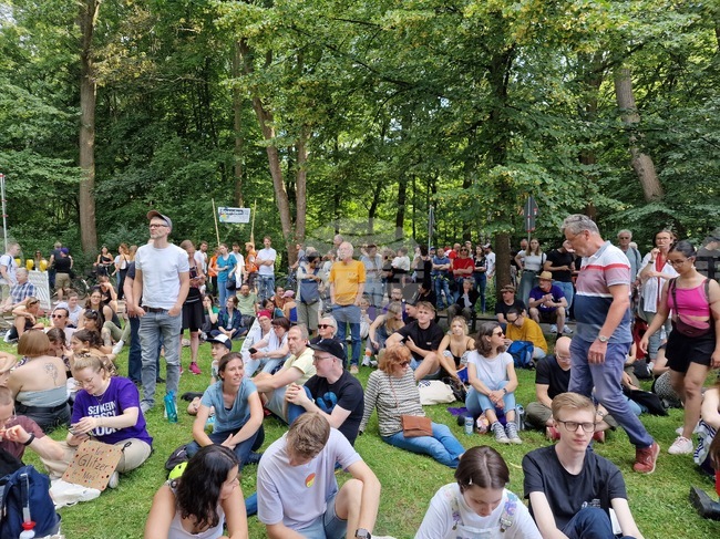 Германия - демонстрация в подкрепа на демокрацията