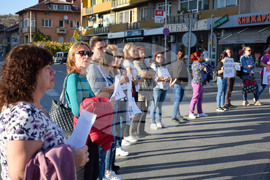Благоевград - медици - протест