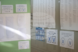 София - парламентарни и евроизбори - начало на изборния ден