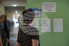 София - парламентарни и евроизбори - начало на изборния ден