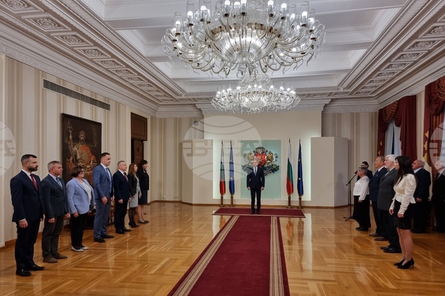 Румен Радев - отличия - връчване