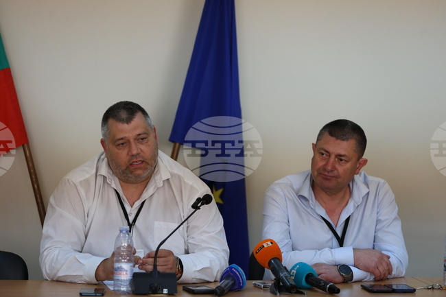 Благоевград - Районна избирателна комисия - брифинг