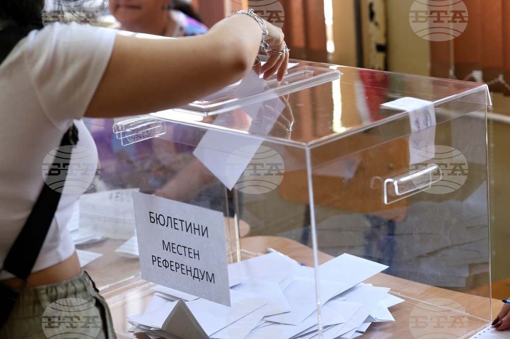 Божурище - избори 3 в 1 - референдум - гласуване