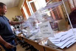 Божурище - избори 3 в 1 - референдум - гласуване