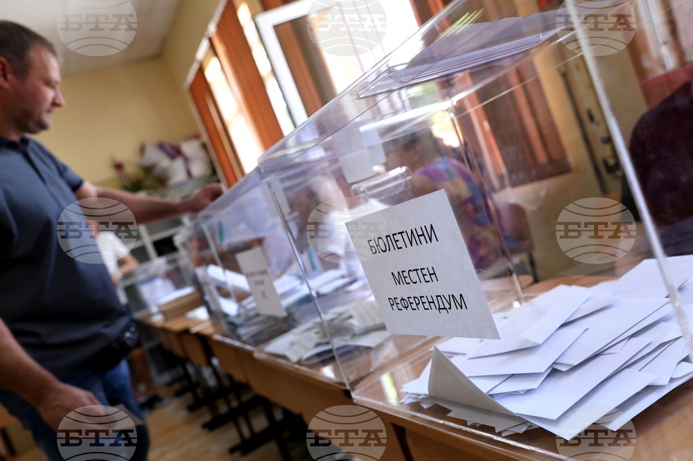 Божурище - избори 3 в 1 - референдум - гласуване