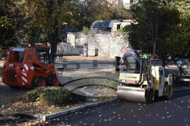 Видин - полагане на асфалт