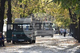 Видин - полагане на асфалт