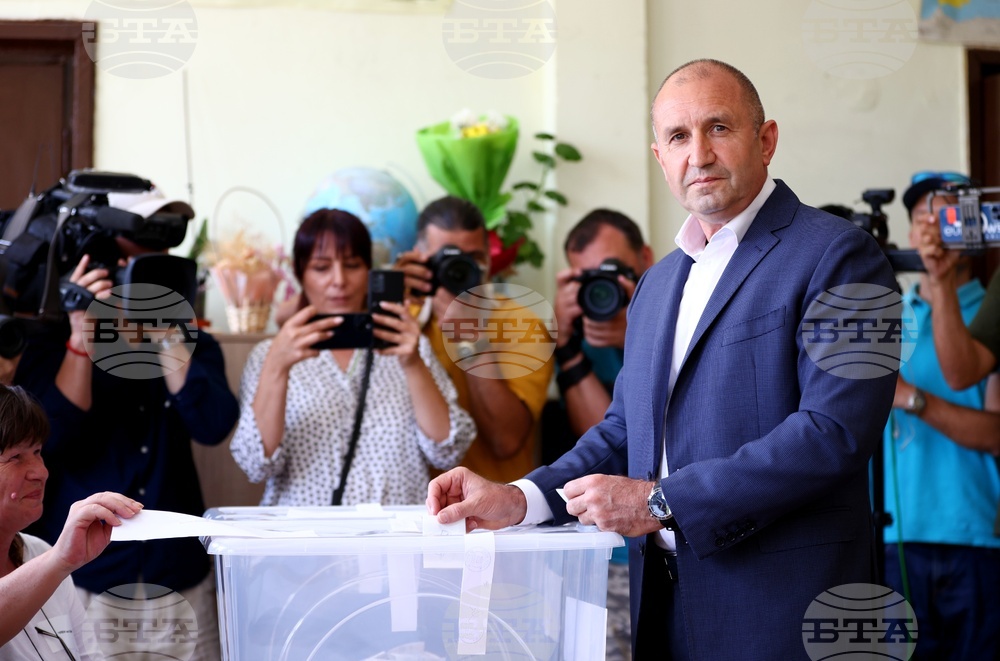 Румен Радев - избори - гласуване