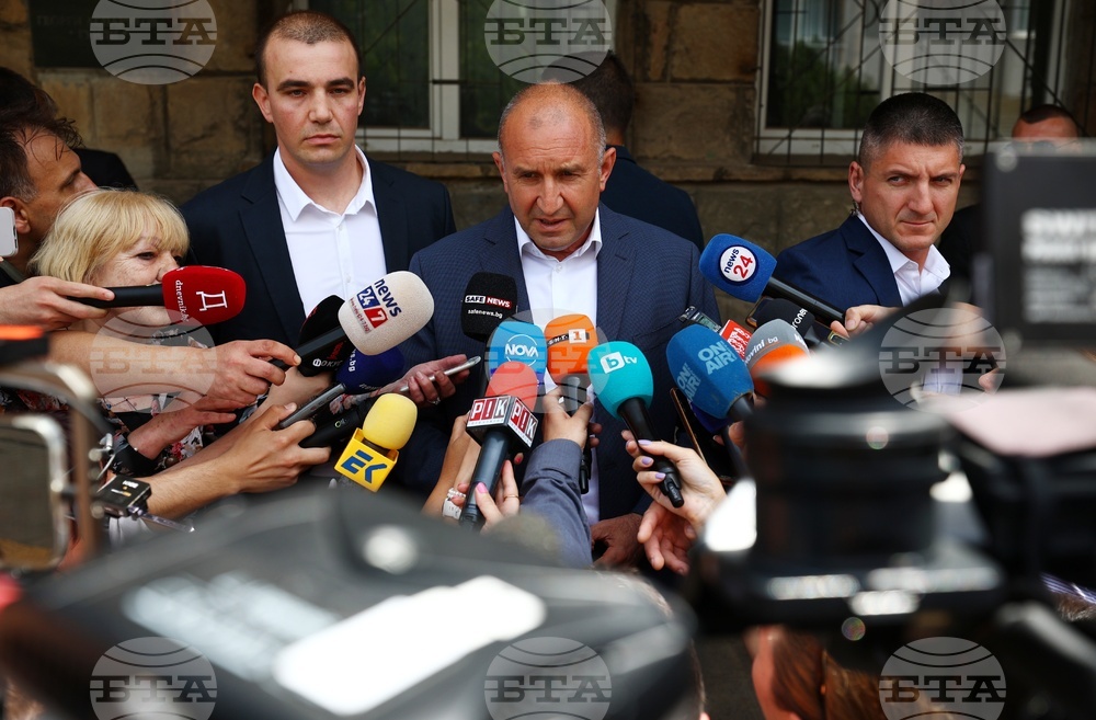 Румен Радев - брифинг