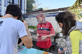 Пловдив - Къщата на Верен Стамболян - монотипия