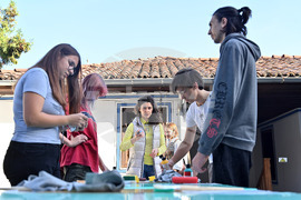 Пловдив - Къщата на Верен Стамболян - монотипия