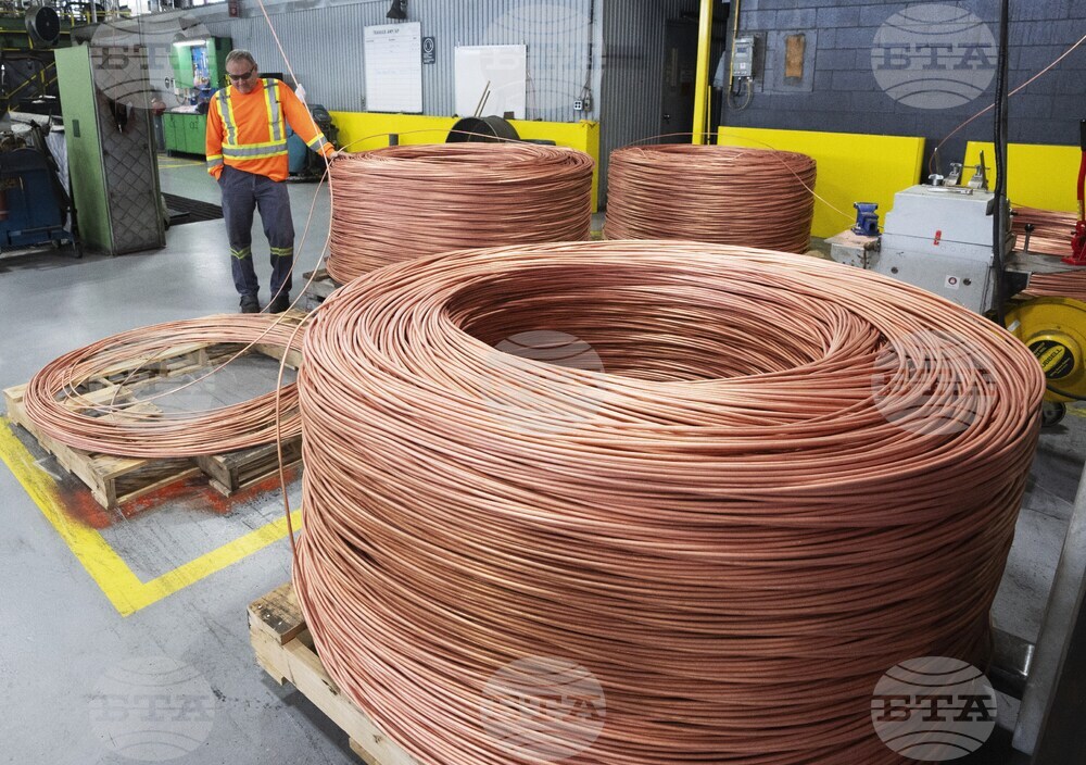 Цената на медта доближава 12 000 долара за тон заради нарастващо търсене, свързано с изкуствения интелект