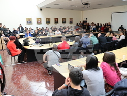 Легендарният гимнастик Йордан Йовчев разказа за успехите си пред студенти и преподаватели в ЮЗУ „Неофит Рилски“ 