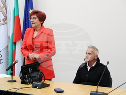 Легендарният гимнастик Йордан Йовчев разказа за успехите си пред студенти и преподаватели в ЮЗУ „Неофит Рилски“ 