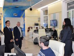 Посланикът на Япония в България бе на посещение в Русенския университет