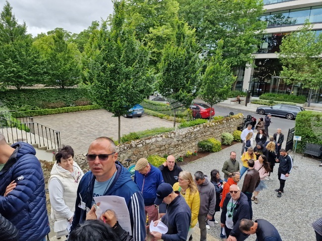 Ирландия - българско посолство - избори - гласуване 