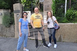 Хърватия - български избиратели пред секцията в Загреб