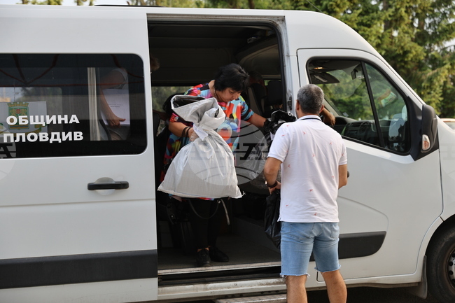 Пловдив - предаване на изборни книжа