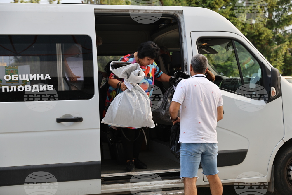 Пловдив - Предаване на изборни книжа