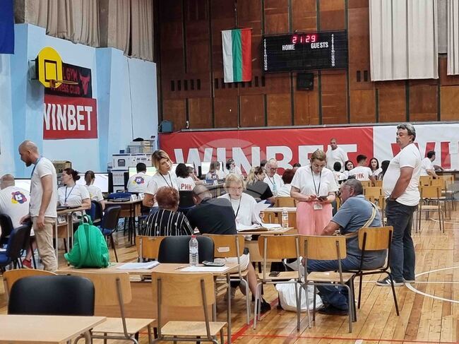 Видин - парламентарни и евроизбори - предаване на изборните книжа