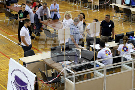 Варна - парламентарни и евроизбори - предаване на изборни книжа