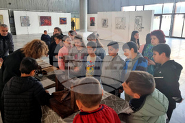 Търговище - работилница по печат - демонстрации