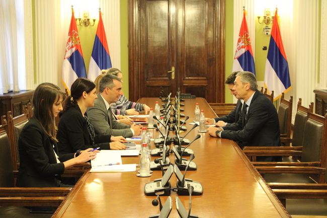 Bulgarian Ambassador in Belgrade, Serbian National Assembly President Discuss Economic Cooperation, Rights of Bulgarian Minority