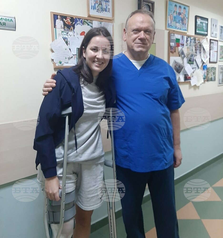 Волейболният Марица (Пловдив) пожела бързо възстановяване на Жана Тодорова