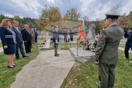 Република Северна Македония - Илияна Йотов - българско военно гробище - посещение