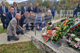 Република Северна Македония - Илияна Йотов - българско военно гробище - посещение