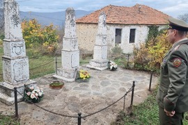 Република Северна Македония - вицепрезидент - българско военно гробище - посещение