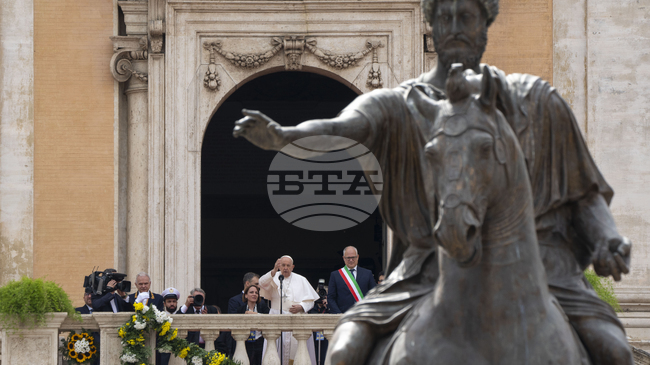 Колоната на Марк Аврелий в Рим ще бъде почистена с помощта на лазерна техника