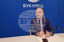  Румъния - Национален пресклуб на БТА в Букурещ - Разван Мунтяну - интервю