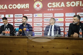 ЦСКА София - пресконференция