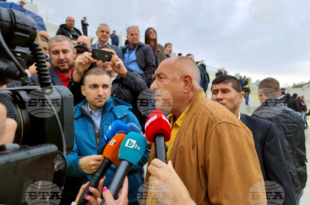 Пловдив - Бойко Борисов - посещение - стадион