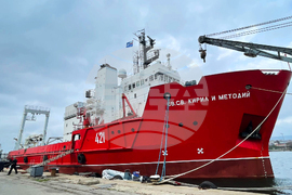 Варна - тренировъчен лагер - българска антарктическа експедиция