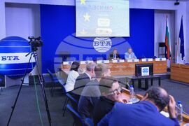 Национален пресклуб на БТА-София - избори за Европейски парламент - „БТА 24/27 ЕС“