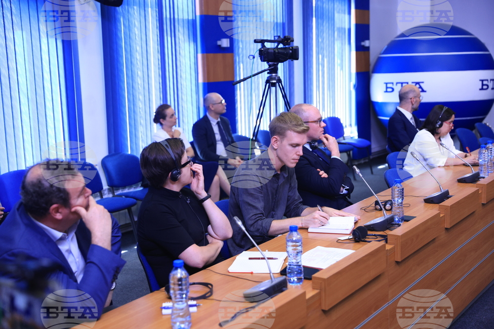 Национален пресклуб на БТА-София - избори за Европейски парламент - „БТА 24/27 ЕС“