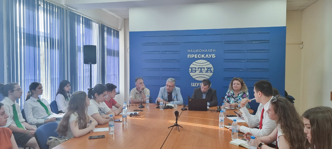 Национален пресклуб на БТА-Шумен - избори за Европейски парламент - „БТА 24/27 ЕС“