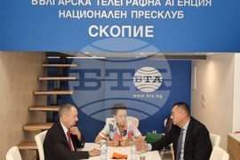 Национален пресклуб на БТА Скопие - избори за Европейски парламент - „БТА 24/27 ЕС“