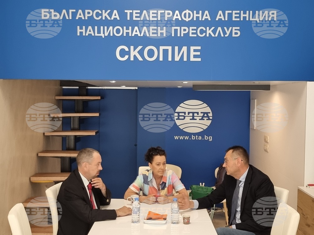 Национален пресклуб на БТА Скопие - избори за Европейски парламент - „БТА 24/27 ЕС“