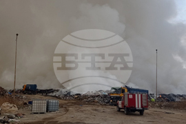 Стара Загора - пожар - сметище