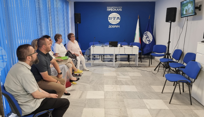 Национален пресклуб на БТА-Добрич - избори за Европейски парламент - „БТА 24/27 ЕС“