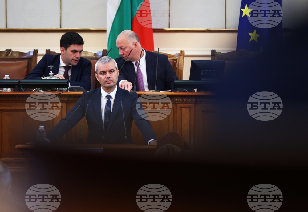 Парламент - извънредно заседание - Костадин Костадинов