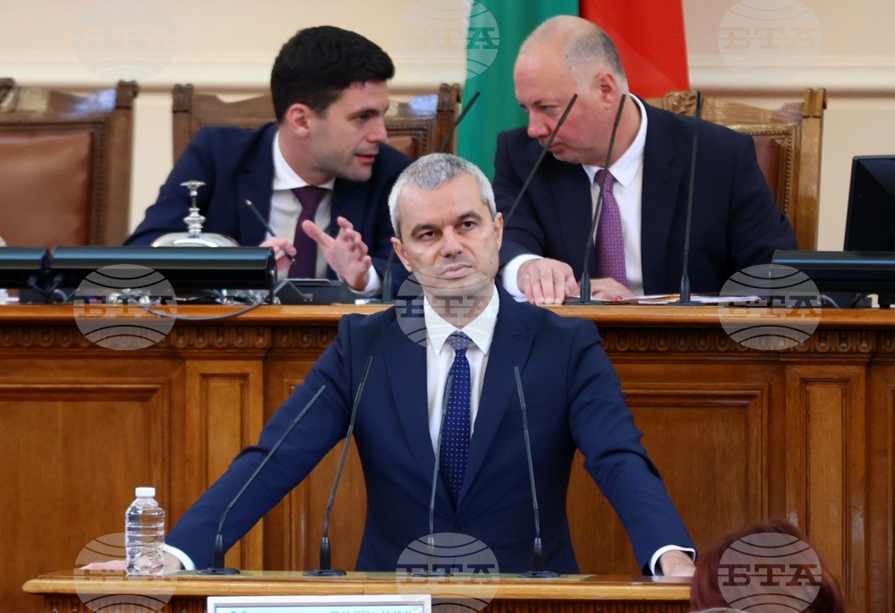 Парламент - извънредно заседание - Костадин Костадинов