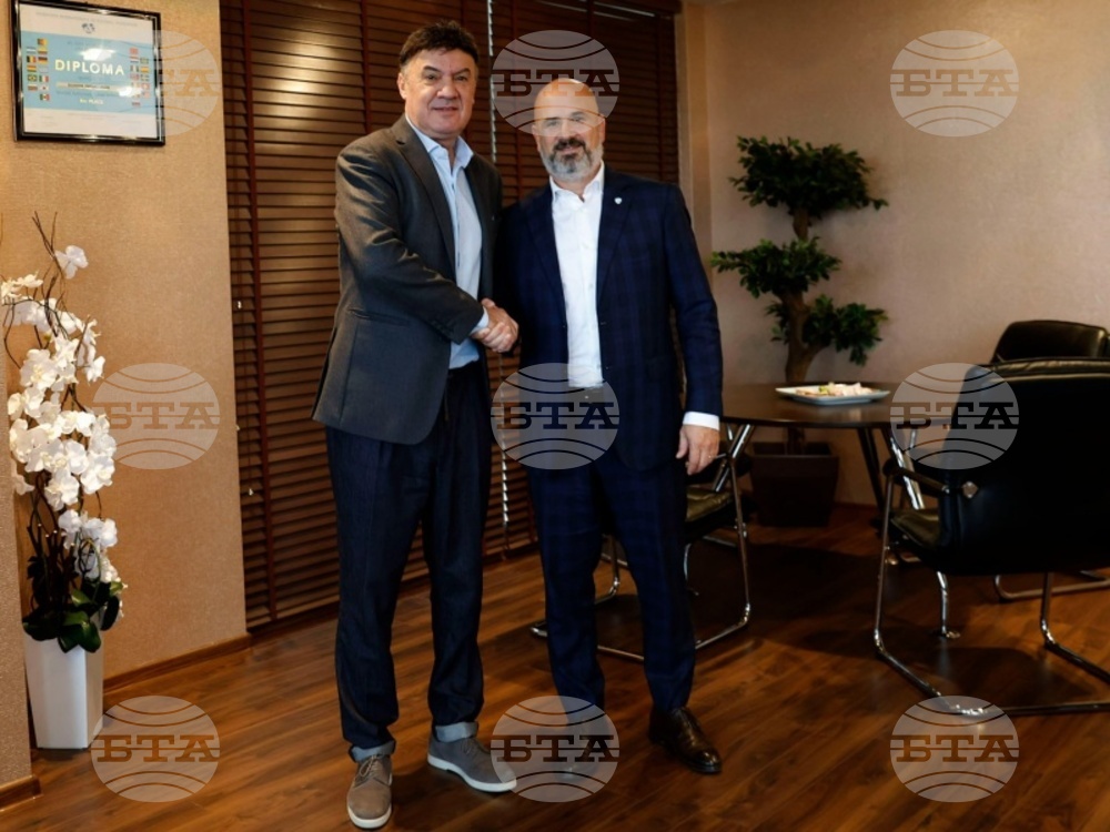 Bulgarian Football Union President Meets with Israel Football Association Chairman